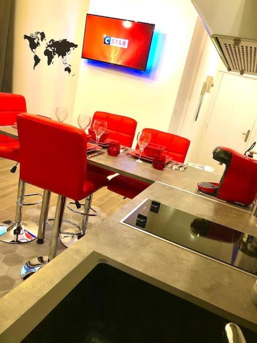 Le Led Room,Centre Ville Place De Parking Gratuite サンス エクステリア 写真